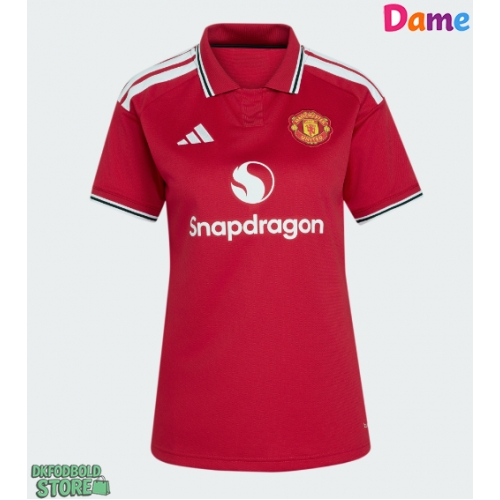 Manchester United Leny Yoro #15 Replika Hjemmebanetrøje Dame 2026-27 Kortærmet
